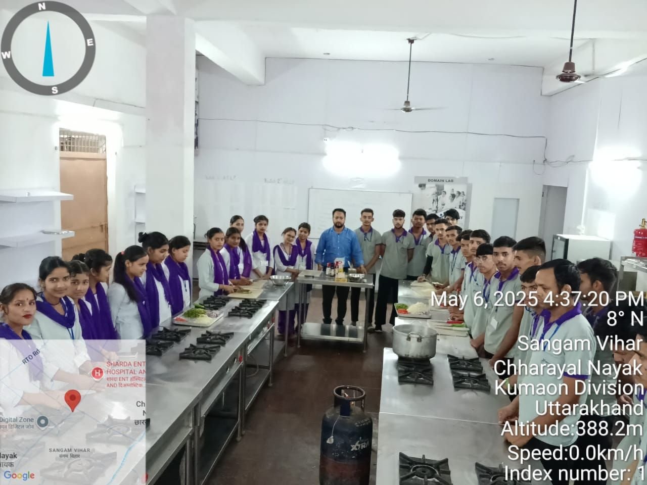 DDU-GKY hospitality trainees at a placement site